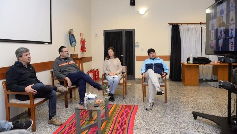 Representantes de 10 clubes de la provincia mantuvieron contacto con la Secretaría de Deportes de Nación