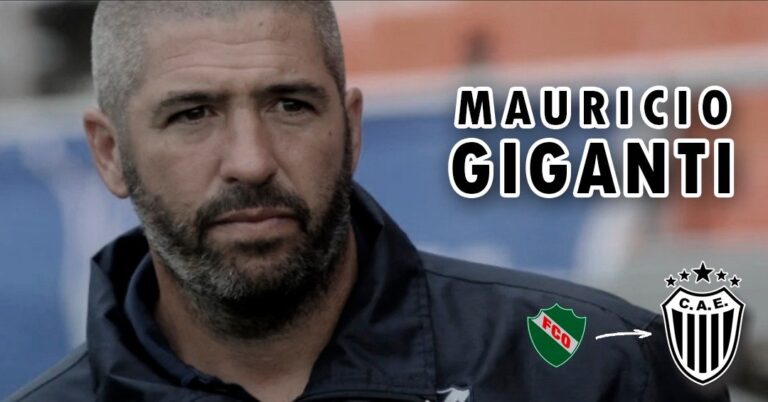 El pampeano, Mauricio Giganti es el nuevo entrenador del Club Estudiantes