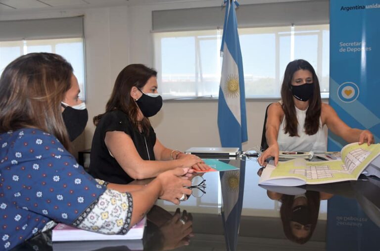 Fernanda Alonso anunció la presentación de dos proyectos deportivos