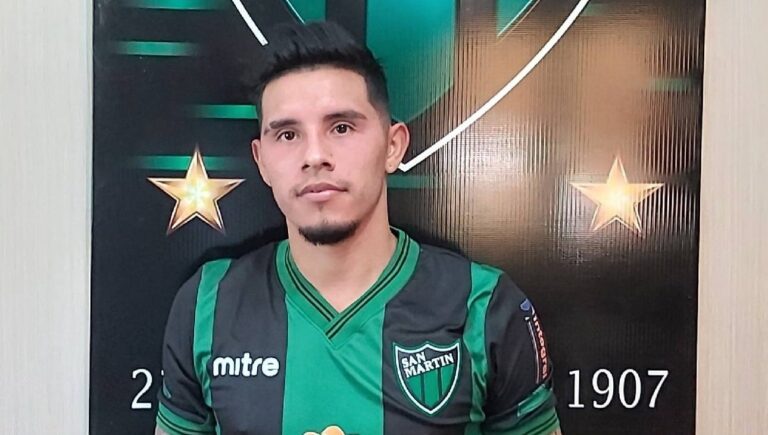 El delantero piquense Ezequiel Denis es nuevo refuerzo de San Martín de San Juan