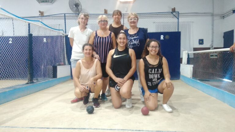 Los equipos se van preparando para el Torneo Argentino de Bochas Femenino “Mercedes Bringas”
