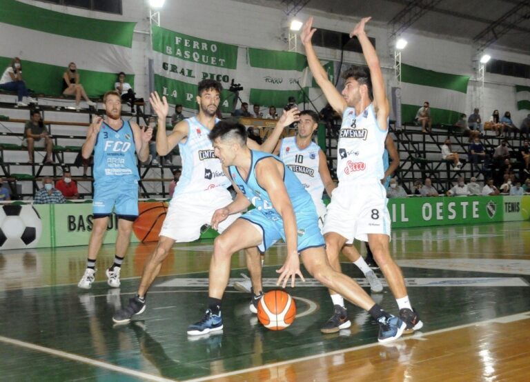 Torneo Federal de Básquet:  En vibrante final y en tiempo suplementario, Ferro de Pico se quedó con la victoria en el “Colosito” de Barrio Talleres