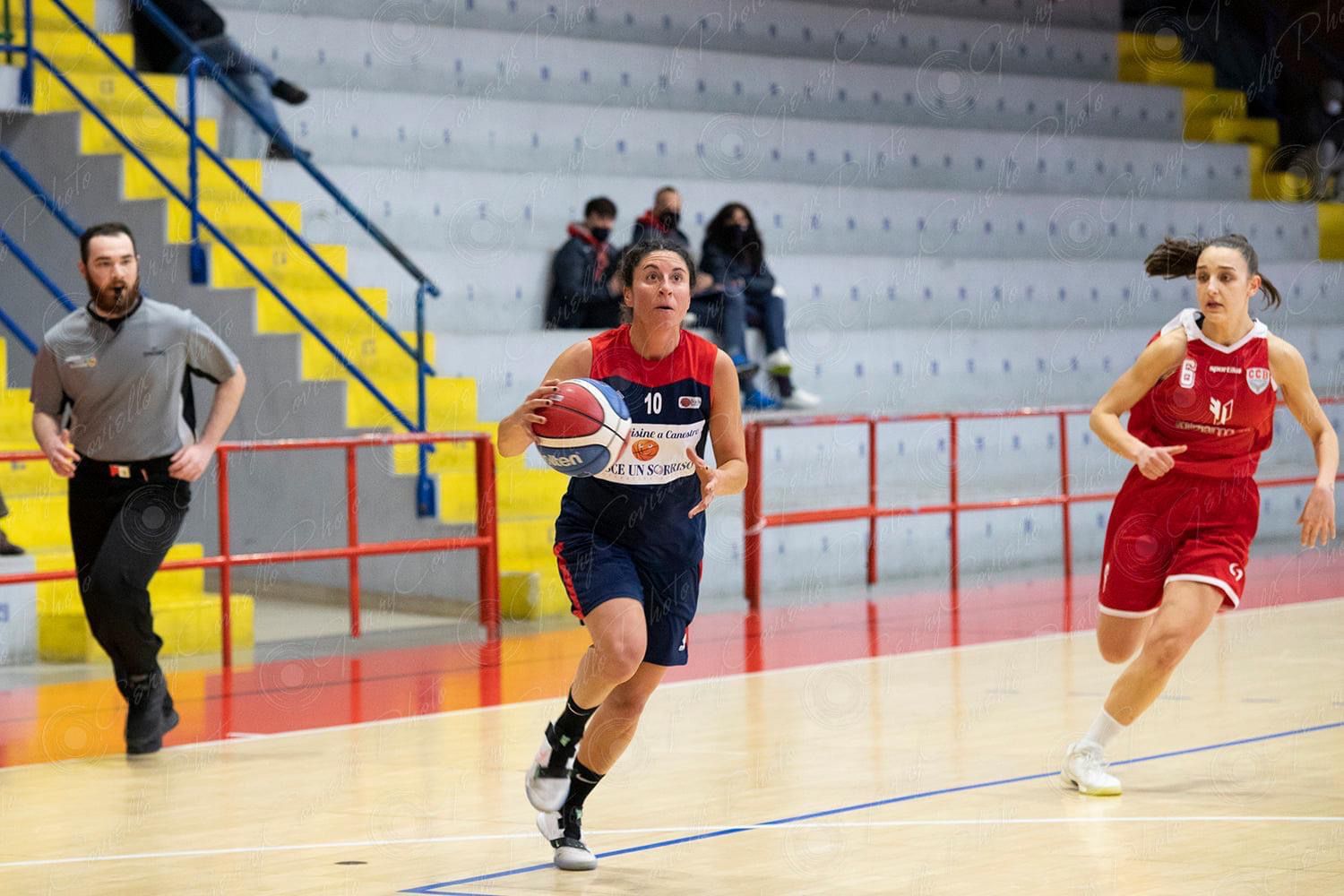 La basquetbolista piquense Regina Carosio disfruta un gran presente en Italia: «Estoy muy feliz de estar acá»