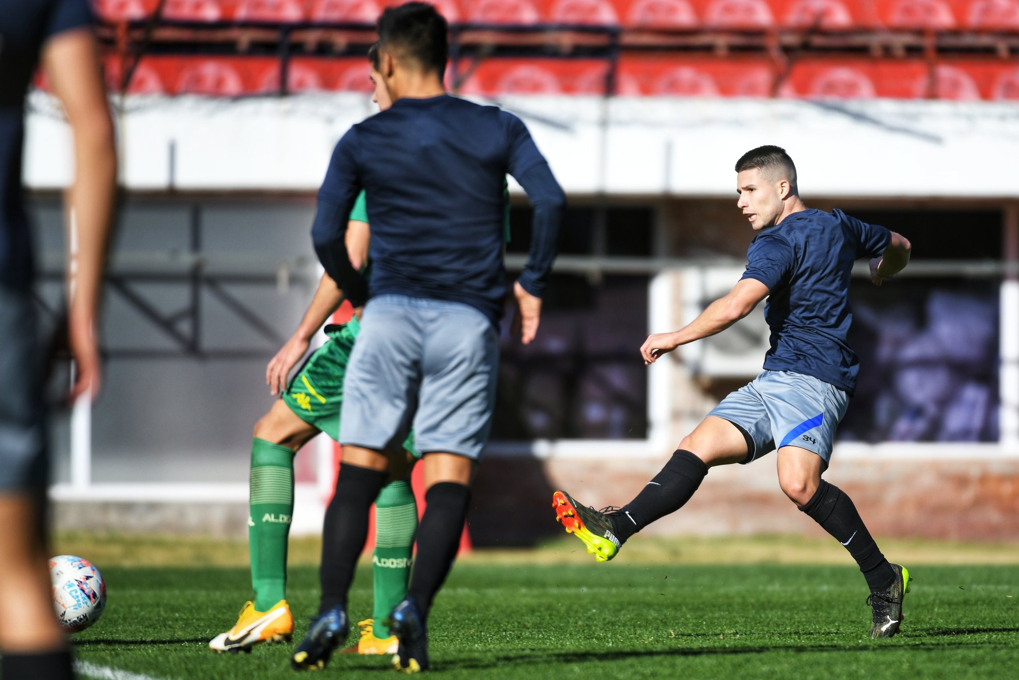 Con un gol del piquense Julián Palacios, San Lorenzo goleó a Aldosivi en el último amistoso de pretemporada