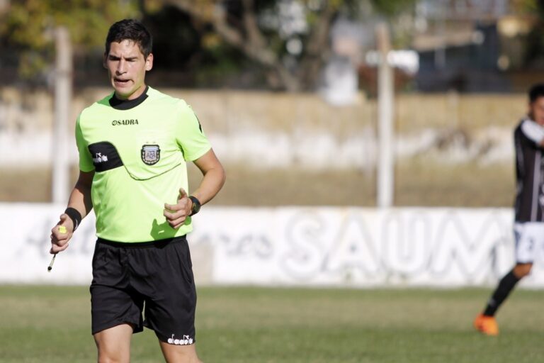 El piquense, Franco Morón, será el 4to árbitro en el encuentro de River Plate y Sarmiento