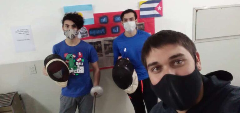 Dos pampeanos buscan clasificar para el campeonato sudamericano de esgrima