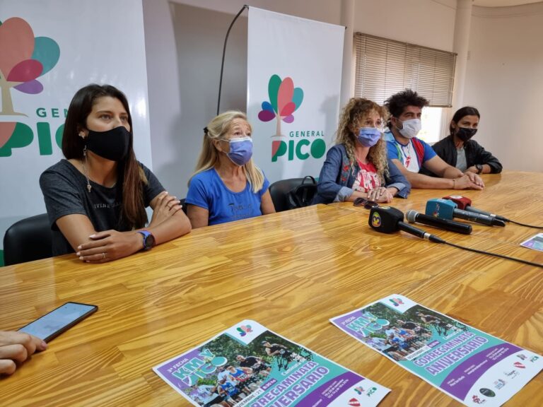 Presentaron la 3° fecha de «KM Y PICO» | La correcaminata aniversario se llevará a cabo el próximo 21 de noviembre