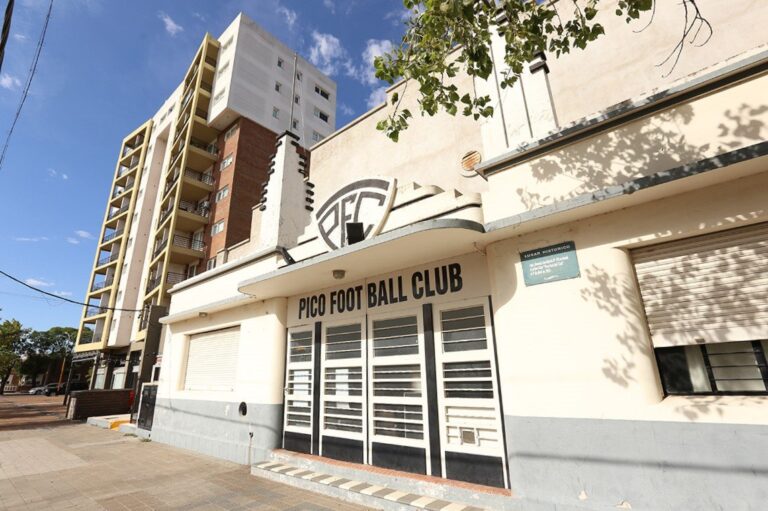 El presidente de Pico Football Club aseguró que «el club está saneado y sigue creciendo»