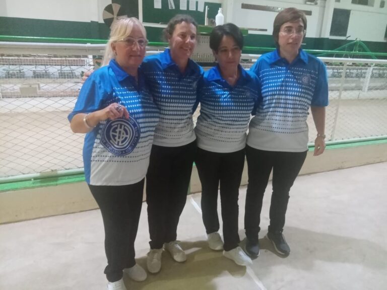 BOCHAS: Las damas de Cultural Argentino salieron campeonas y clasificaron al Provincial