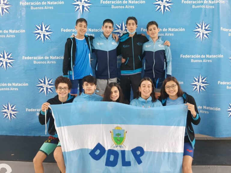 Ocho medallas para La Pampa en el campeonato república de natación