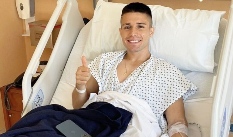 El piquense Julián Palacios fue operado exitosamente y ya comenzó con su recuperación