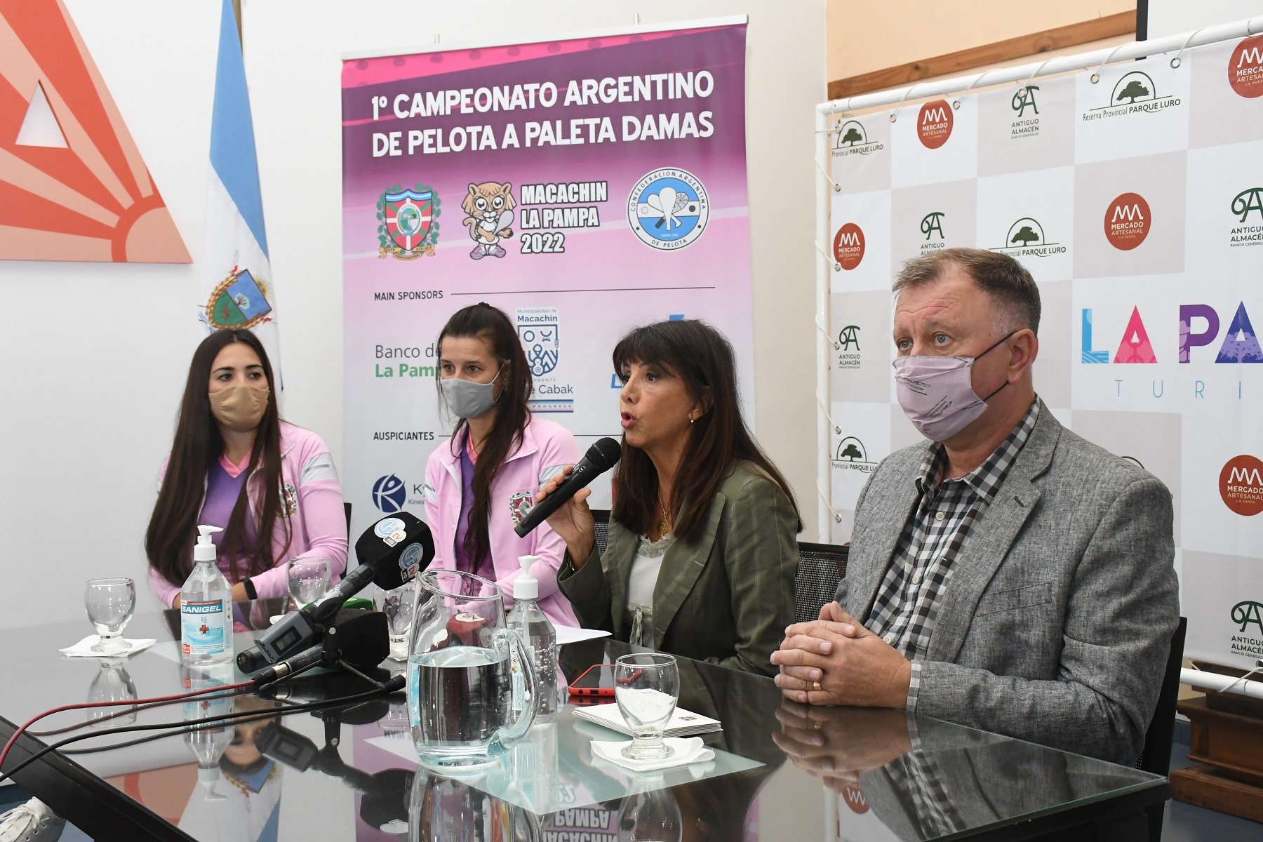 Histórico: La Pampa sede del primer Campeonato Argentino de Pelota a Paleta femenino
