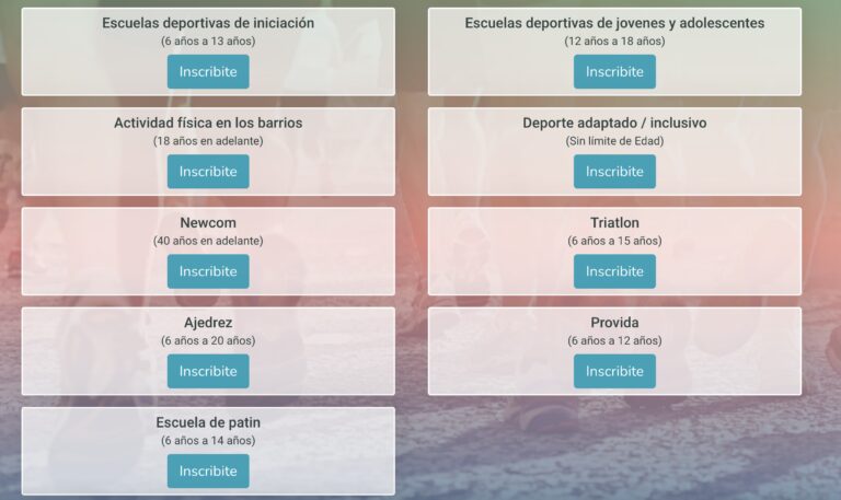 Se abrieron las inscripciones deportivas para este año en General Pico