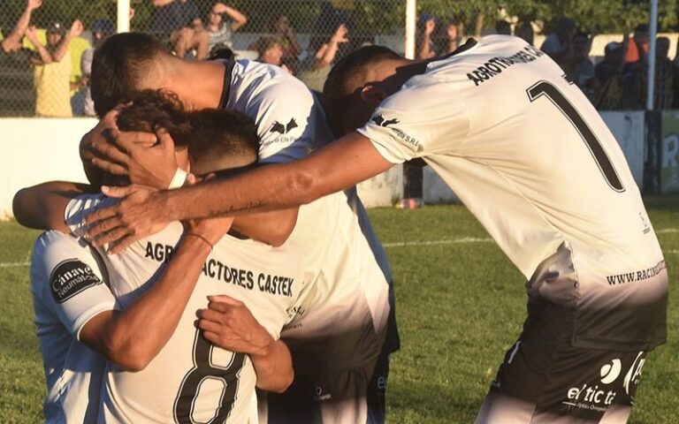 Racing le ganó la final de ida a Deportivo Mac Allister en Castex y sacó una diferencia mínima para la vuelta en Santa Rosa