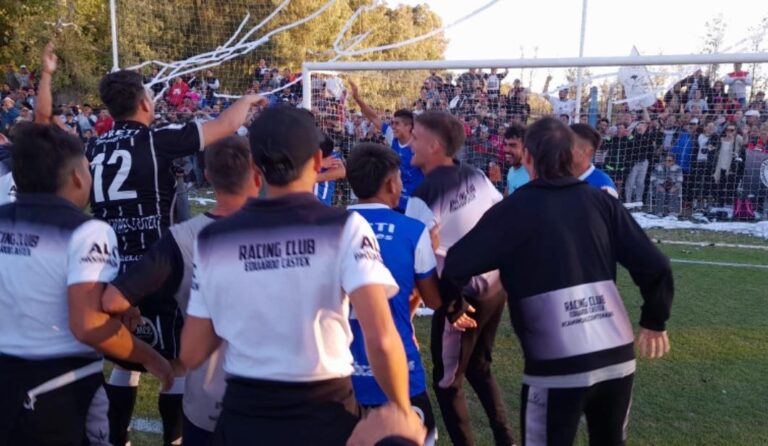 Racing de Castex empató con Deportivo Mac Allister en Santa Rosa y es nuevo bicampeón del fútbol pampeano