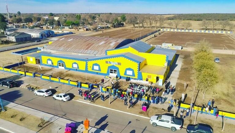 Programa «Argentina Hace»: Inauguraron las instalaciones en el Deportivo Telén