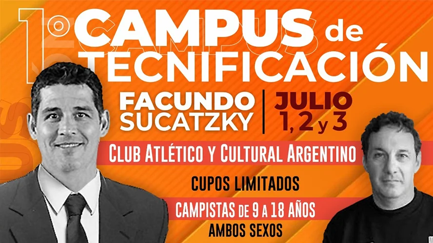 Presentaron oficialmente el Campus de básquet “Facundo Sucatzky” en Cultural Argentino