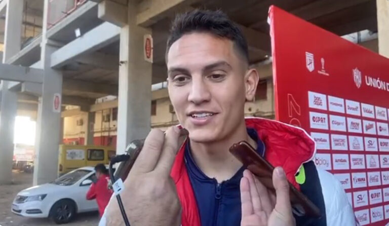 Facundo Agüero, pieza clave en Unión: «Necesitábamos sumar de a tres para meternos en la pelea, el gol es un plus»
