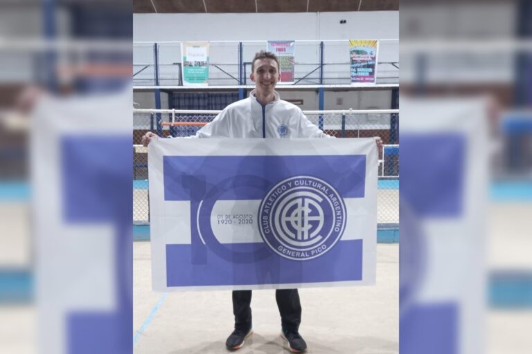 Un pampeano en la selección Argentina de bocha: «los chicos me decían en el colegio que era un deporte de viejo, pero por suerte me recorrí muchos lugares del mundo», comentó Lucas Hecker.