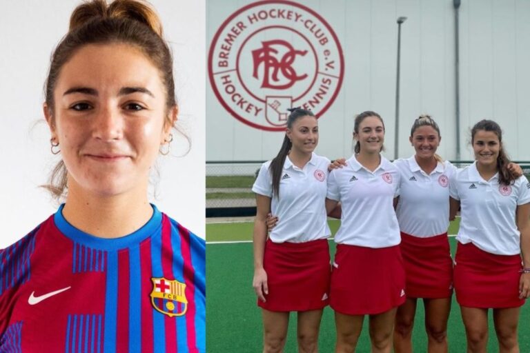 La jugadora de hockey piquense Paloma Cuadrelli debutó en gran nivel en Alemania: ¡Dos goles en sus primeros dos partidos!