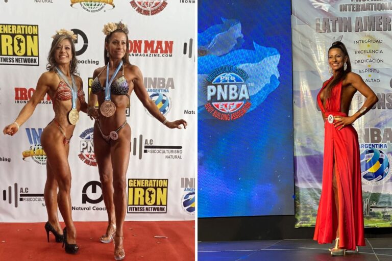Pía Ghigliotto y Gisela Amione, atletas «fitness» piquenses lograron excelentes resultados en una competencia internacional celebrada en Córdoba