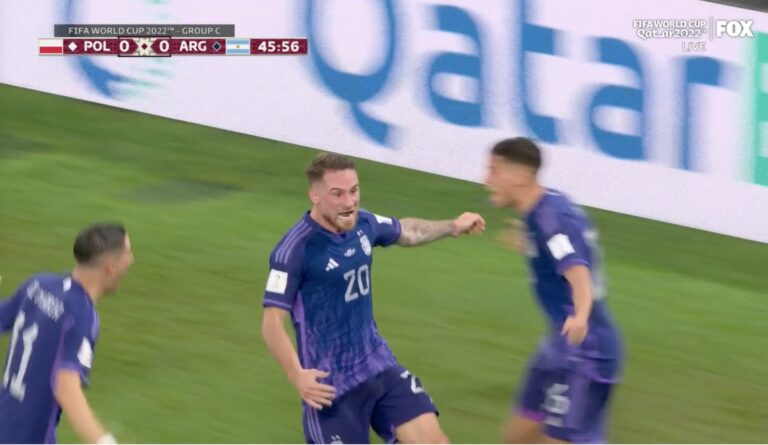 Con un gol del pampeano Mac Allister al minuto del segundo tiempo, Argentina le gana a Polonia y lidera el Grupo C