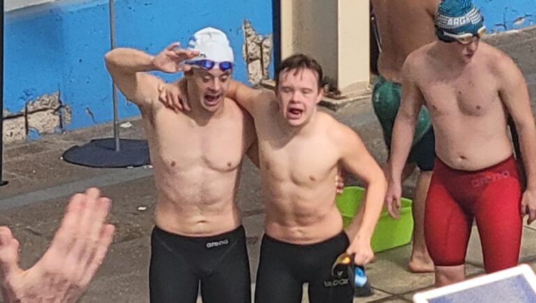 «Plata» y récord siempre tuve: Bauti Bal, imparable en el Americano Tri21