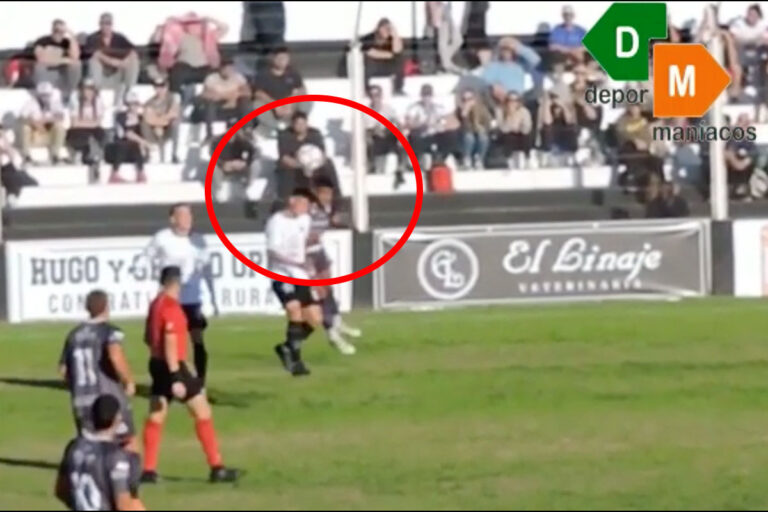 «Cacu» Montero continúa en observación tras sufrir un duro golpe en el clásico de Eduardo Castex