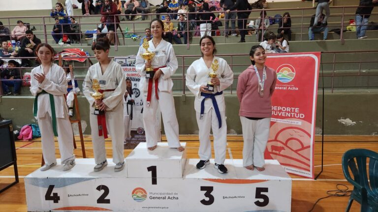 Gran rendimiento de la escuela Chung Do Kwan en el segundo torneo federativo de Taekwondo en General Acha