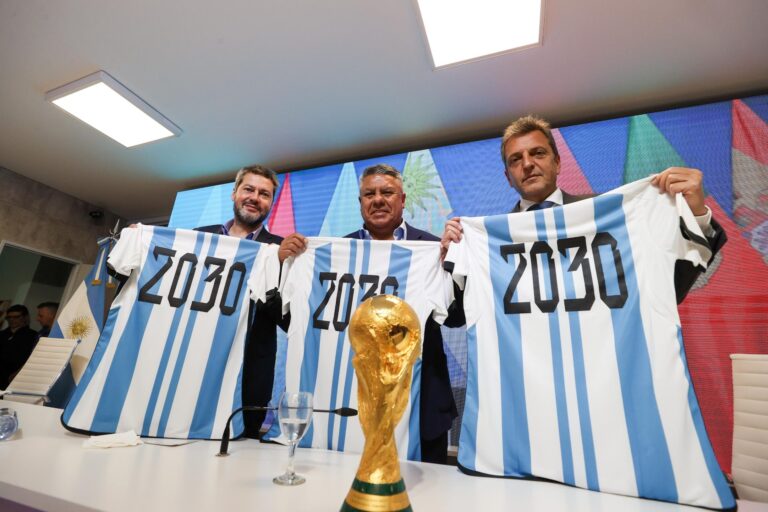 [VIDEO] Massa aseguró que «La Pampa tiene hecha una propuesta al estado nacional de construcción de un estadio» para el mundial
