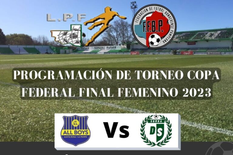 El «Coloso» recibe la gran final regional de la Copa Federal de Fútbol Femenino