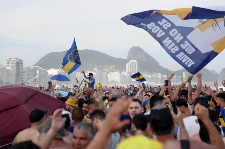 La marea azul y oro invade Río de Janeiro: La Peña de Pico en la Final de la Copa Libertadores
