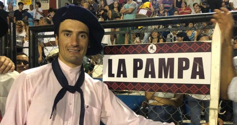 El pampeano «Tato» Ramos cosechó el mejor puntaje de la noche en gurupa