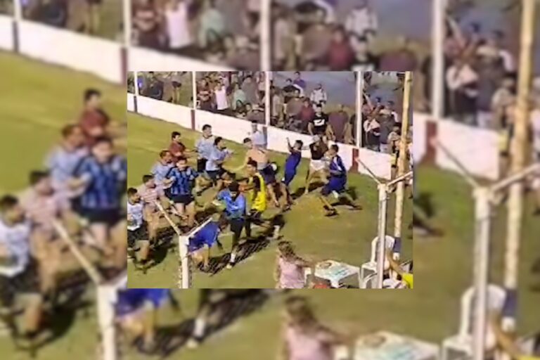 Incidentes en un torneo de fútbol de verano en Eduardo Castex