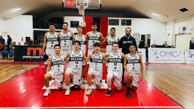 El Decano domina y frena al líder Sportivo en vibrante jornada del provincial de básquet