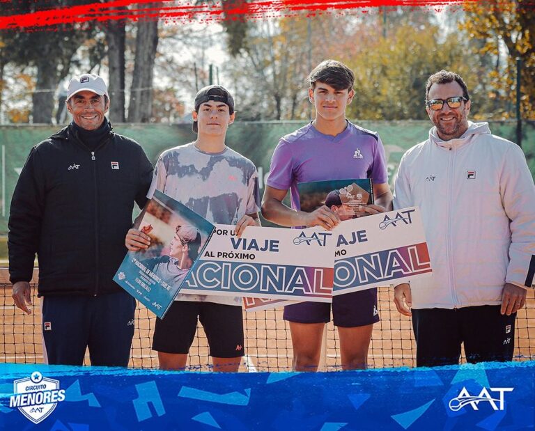 El tenista piquense, Felipe González, quedó subcampeón del segundo Torneo nacional de Menores en Buenos Aires