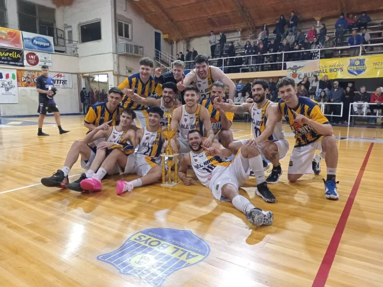 Torneo Provincial de Básquet: All Boys venció a Pico FBC y es el campeón