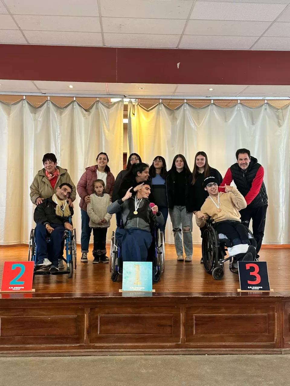 Fiesta deportiva en Colonia Barón por el cierre de la Liga Provincial de Boccia