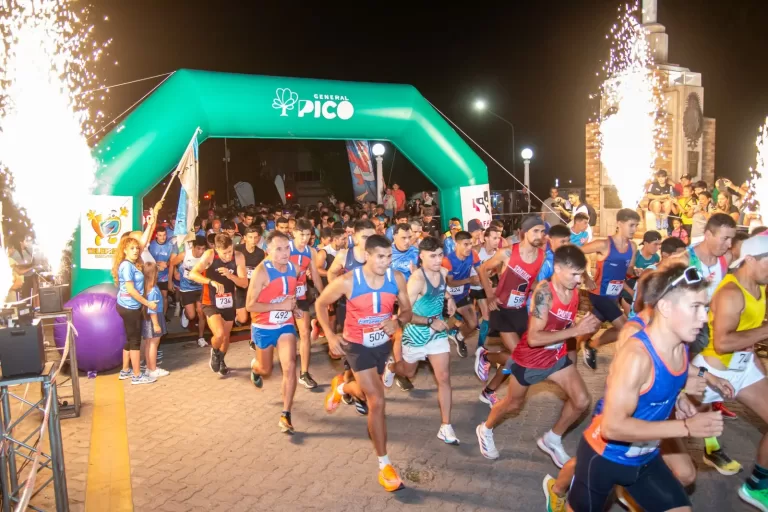 Se viene la carrera nocturna por el 119° aniversario de General Pico