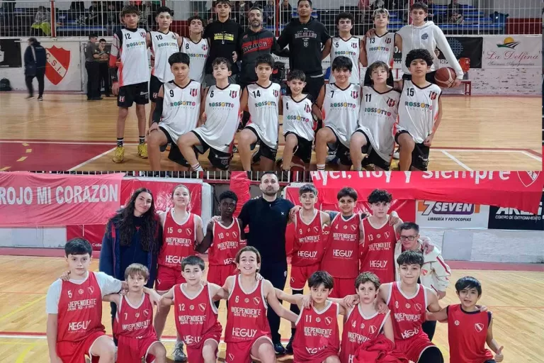 Independiente y Belgrano U-13 debutan este fin de semana en la Liga Federal Formativa de Básquet