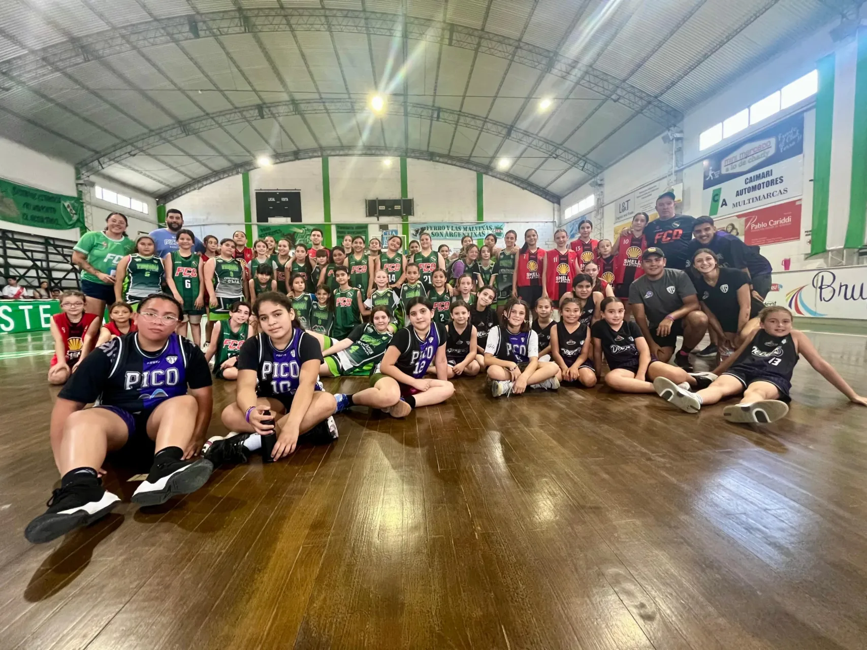 Encuentro de Mini Básquet Femenino reúne a 60 jugadoras en General Pico