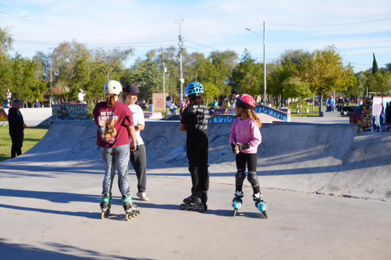 Familias piquenses disfrutaron de actividades deportivas en el Paseo Ferroviario