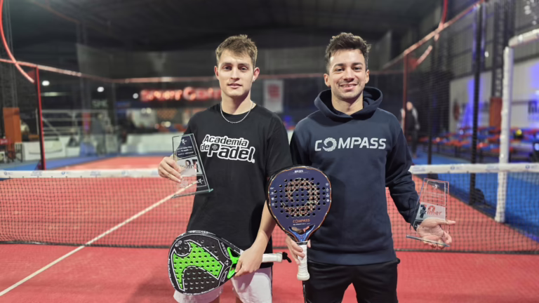 El pádel tuvo dueños en General Pico: Dametto y Fleitas se consagraron campeones