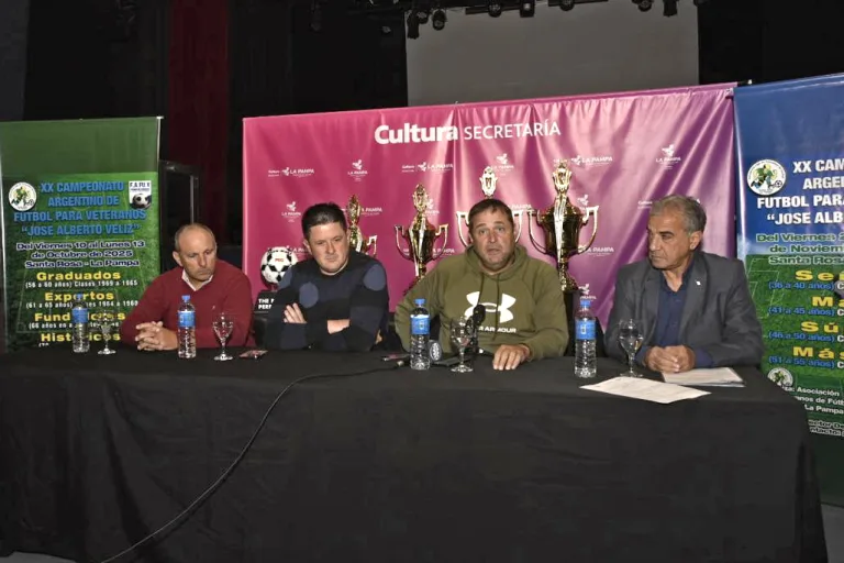 El XX Campeonato Argentino de Veteranos abre sus puertas en Santa Rosa