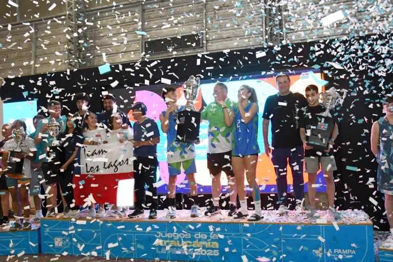 La Pampa fue subcampeona y elogiada por la organización en el cierre de los Juegos de la Araucanía