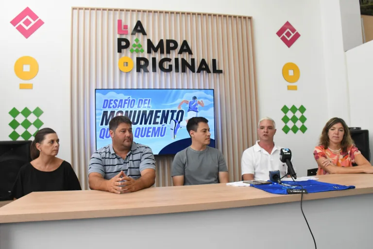 Presentaron la segunda edición del Desafío del Monumento en Quemú Quemú