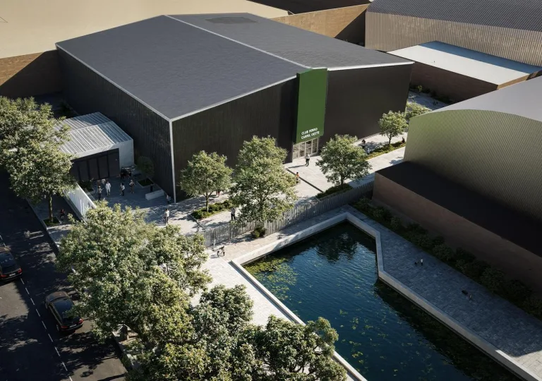 Ferro de Pico proyecta un nuevo multiespacio deportivo y trasladará el ingreso principal a la calle 104