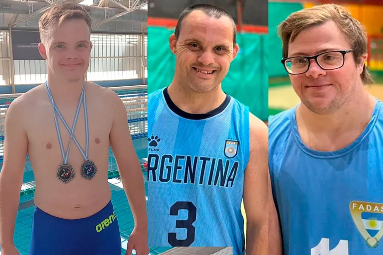 Tres atletas piquenses con síndrome de Down representarán a la Argentina en los Mundiales 2026