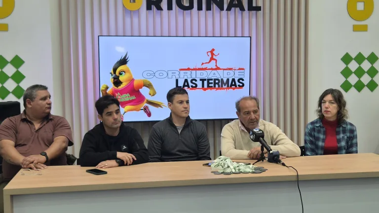 Presentaron la 10° Corrida de las Termas en Larroudé con el objetivo de reunir 150 atletas